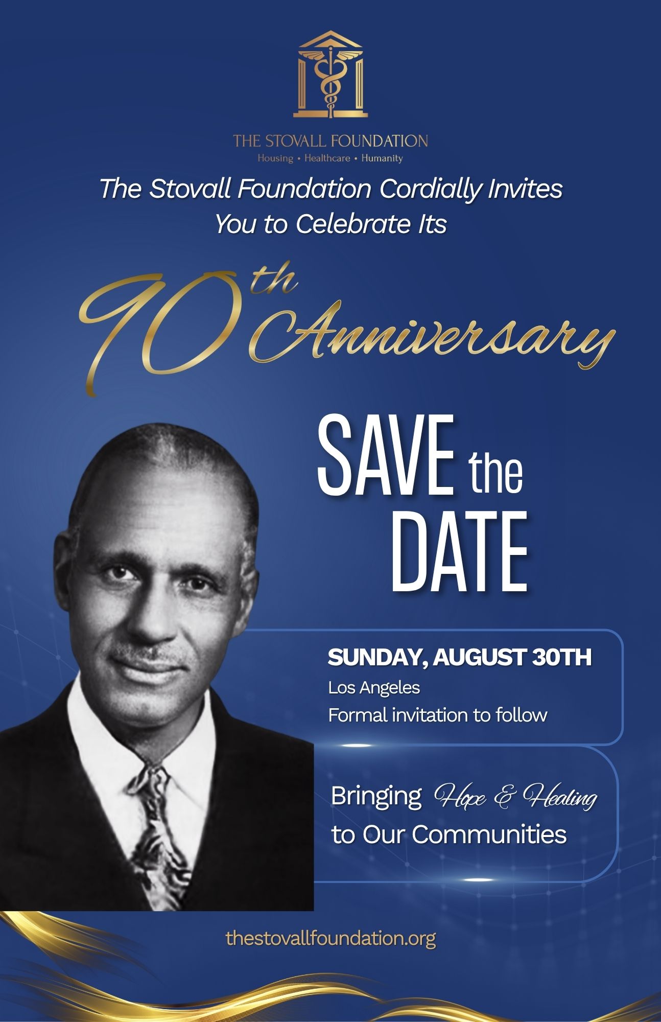 Stovall Foundation Save the Date